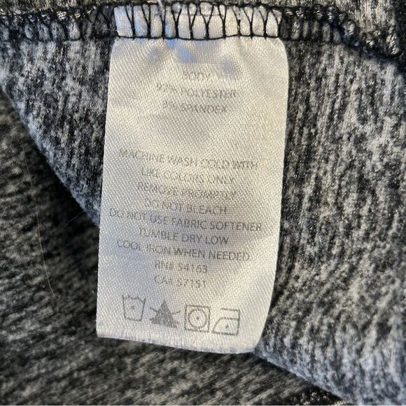 Marc New York Andrew Marc Performance Gray Quarter Zip Pullover Sweater Small - Picture 4 of 10